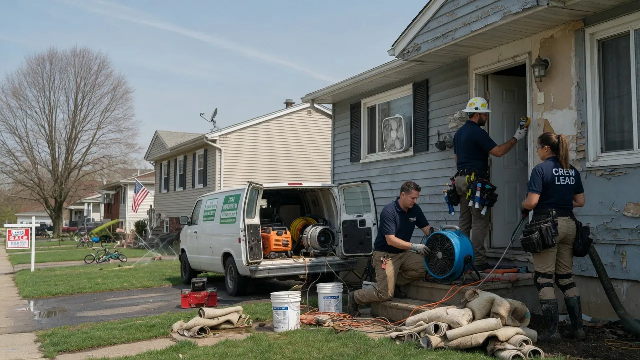 Flood Cleanup in Swisher, IA near me